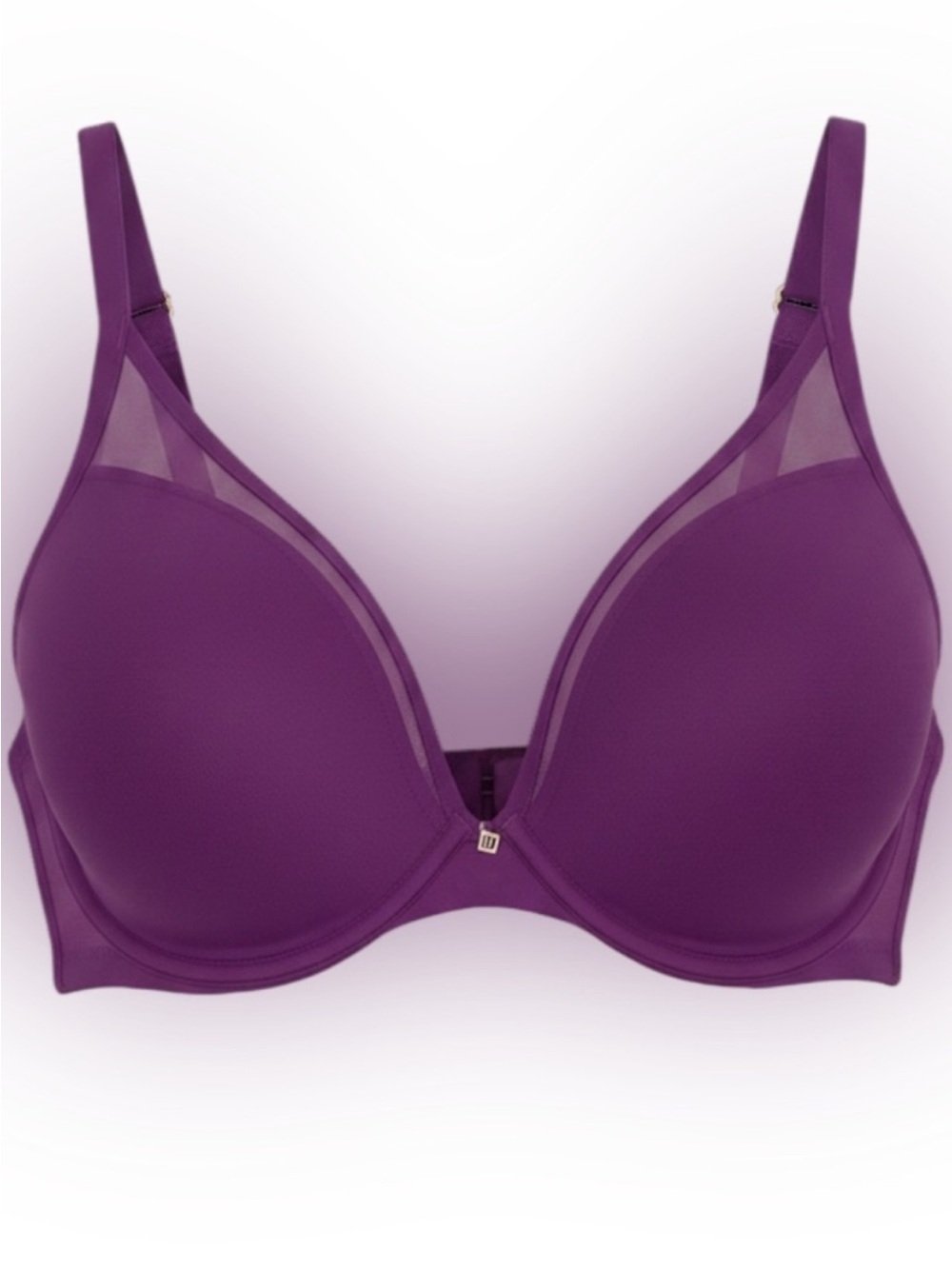 ThirdLove 24/7 Classic Uplift Plunge Bra Amethyst Underwire
Smooth Cup Size 36C